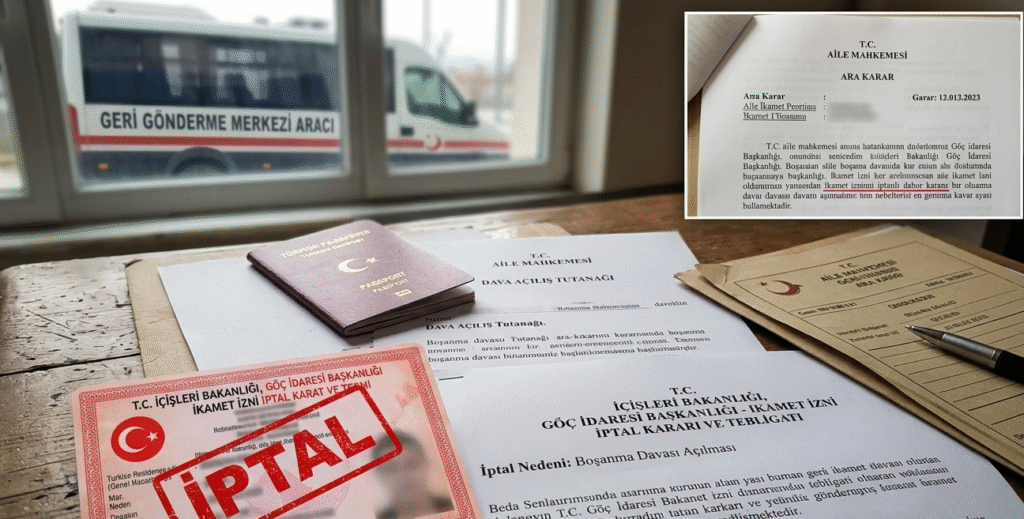 BOŞANMA DAVASI AÇILDIĞI ZAMAN YABANCI EŞİN AİLE İKAMET İZNİ İPTAL EDİLİR Mİ?